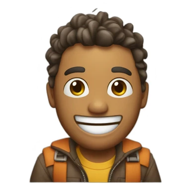 Mantecado celebrando cumpleaños sticker