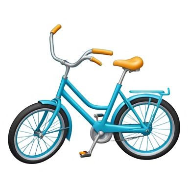 Bike on pool sticker