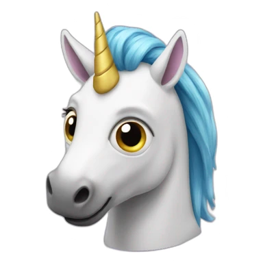 Minion unicorn sticker