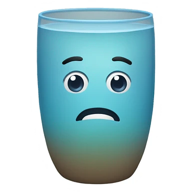 Vaso de agua  sticker