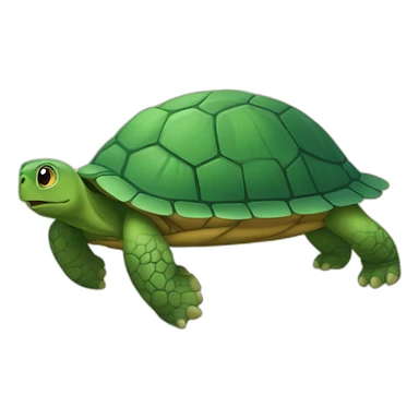 Maman tortue sticker