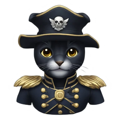 Captain Kuro sticker