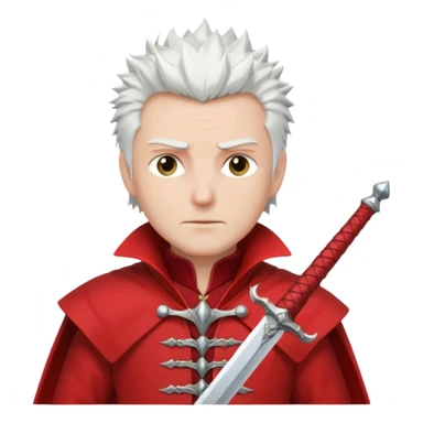 Dante devil may cry sticker