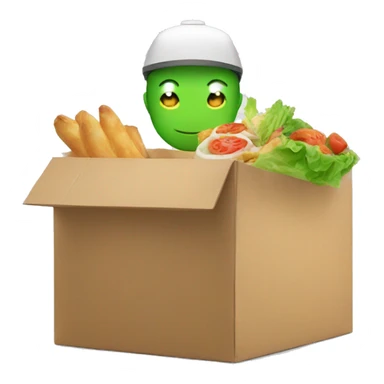 gojek food delivery sticker