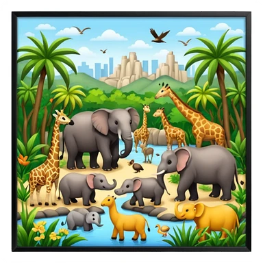 Zoo sticker