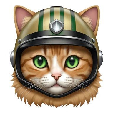 cat motorcyle helmet sticker