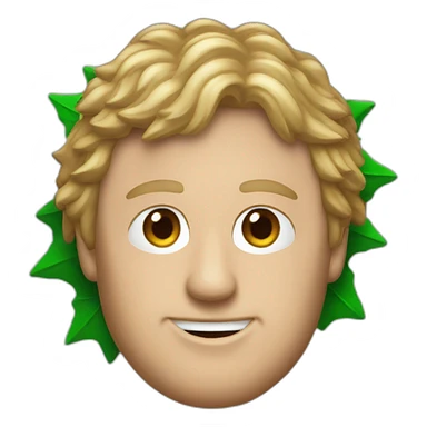 Larry Bird with Christmashad sticker