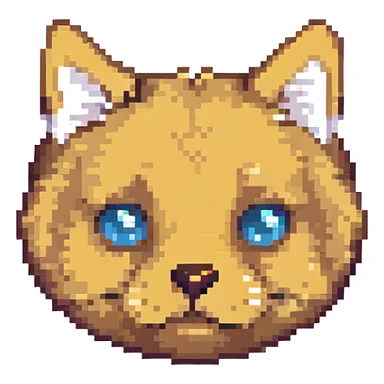 A furry thinking emoji sticker