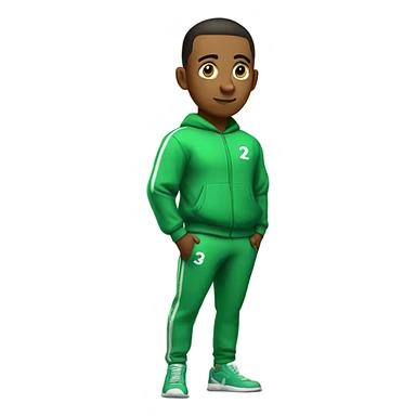 Player 230 from the tv show squid game  sticker