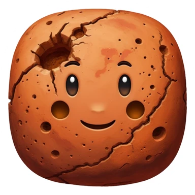 mars in space sticker