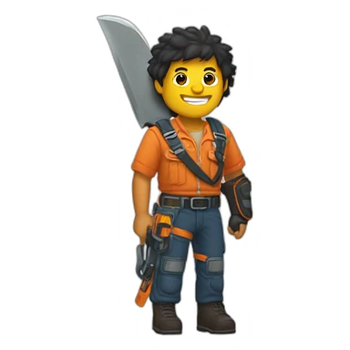Pochita demond chainsawman sticker