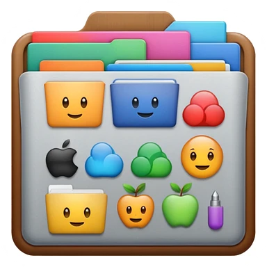 mac os mixed files sticker