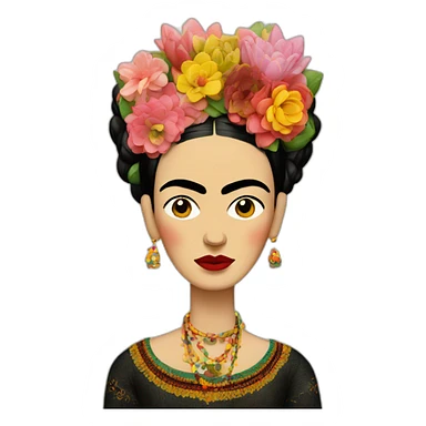 Pollock Frida Kahlo sticker
