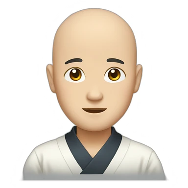 Japanese Bald sticker