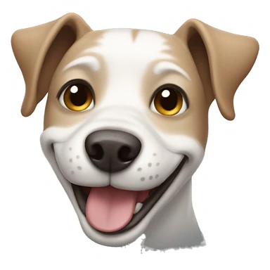 Smiling dog  sticker