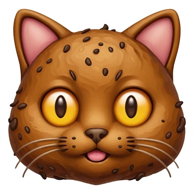 Poop cat  sticker