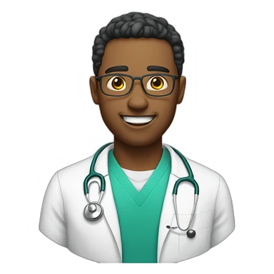 Crazy medical student sticker