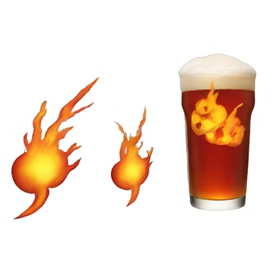 fireball the drink sticker