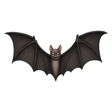 bat wings sticker