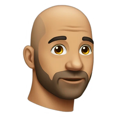 bald drake sticker