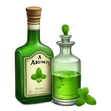 Absinthe sticker
