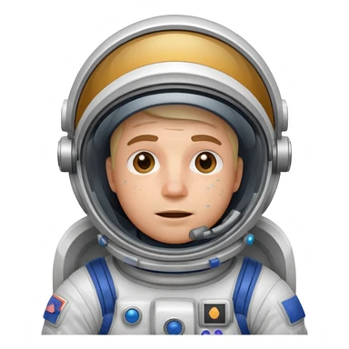 astronaute homme en sueur sticker