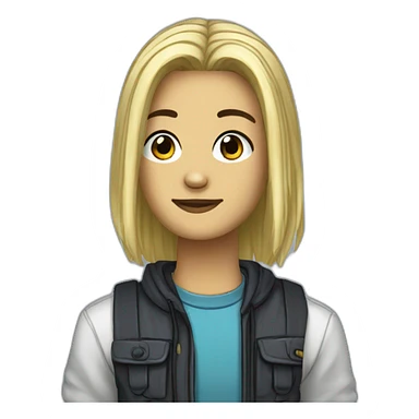 Habbo character sticker