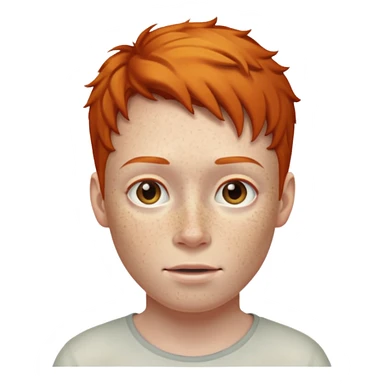 a single ginger  sticker