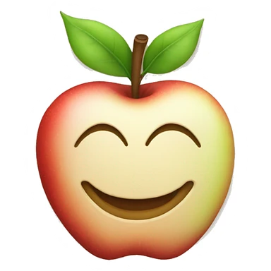 Apple logo emoji sticker