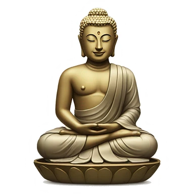 Buddha statue sticker