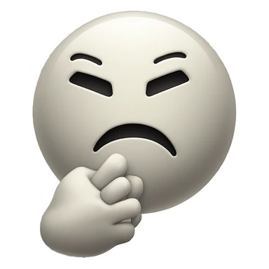 scheming smiley face with hands rubbing together mischievously  sticker