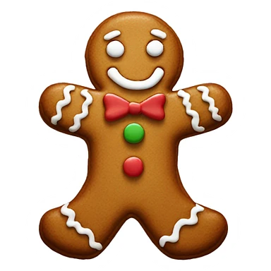 gingerbread cookie sticker