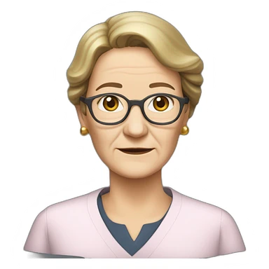 Harold shipman as a woman sticker