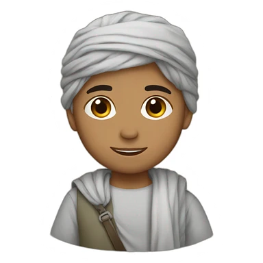 Afganistan boy sticker