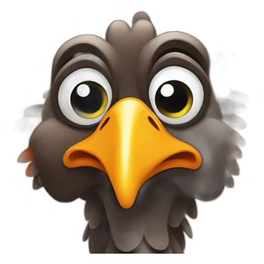 funny turkey sticker