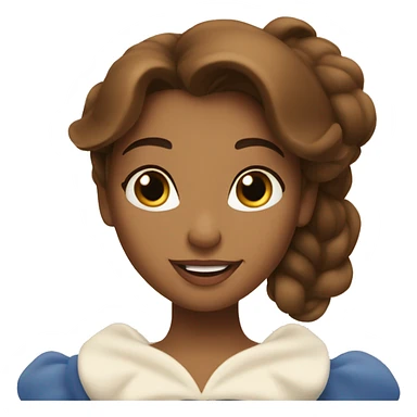 beauty and the beast belle sticker