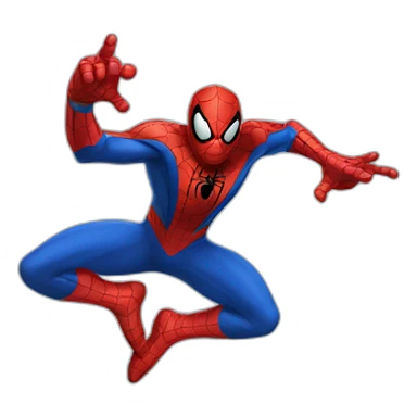 Spiderman dancing sticker