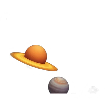 space and galaxies on fire sticker