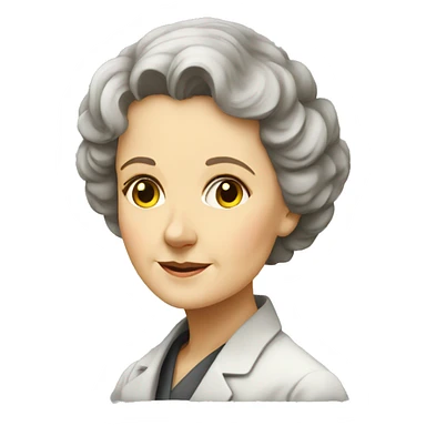 Marie Curie sticker