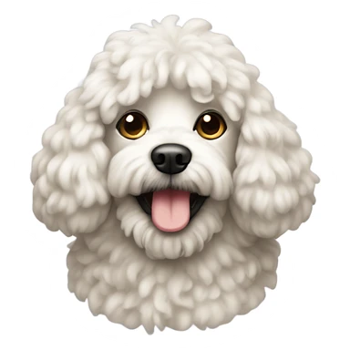 Pudel dog sticker