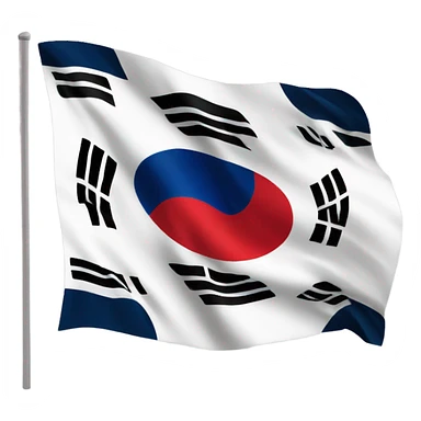 Unification Korea flag sticker