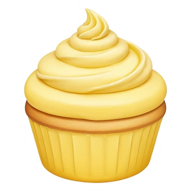 pastel dessert, yellow color sticker