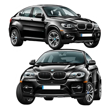 Bmw x6 sticker
