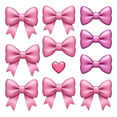 Cute coquette stickers bows, aesthetic girly stickers sticker