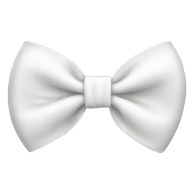 white bow sticker