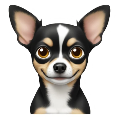 chihuahua with chey sticker
