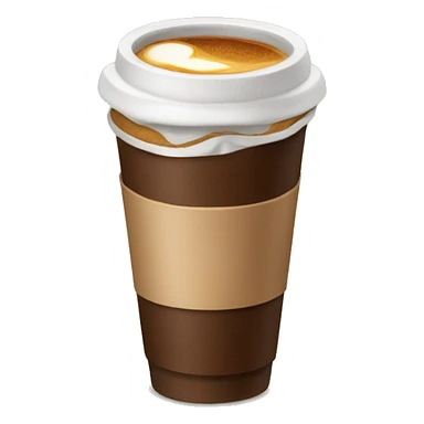 Tasa de café tomando café  sticker