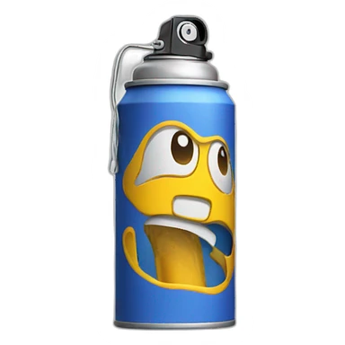 Spray Can sticker