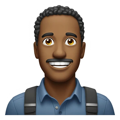 A happy man with eyes wide open with a line of salt in front of him  sticker