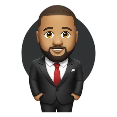 dj khaled in a suit sticker